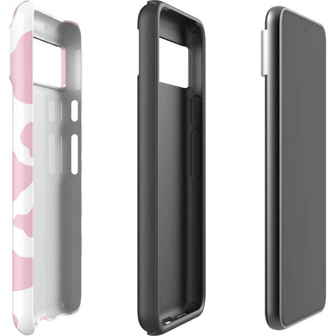 Pink Cow Print Google Pixel 8 Pro Impact Case